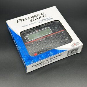 Deluxe Password Vault Organizer Safe Protect Online Personal Secure Gadget New